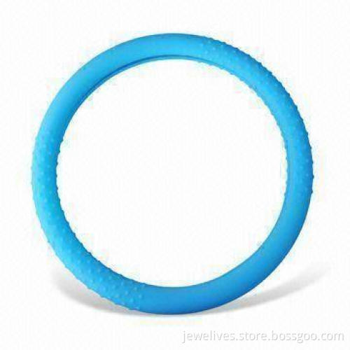 Steering Wheel Cover, Made of 100% FDA Silicone Material, with Beautiful Shape and Durable Design